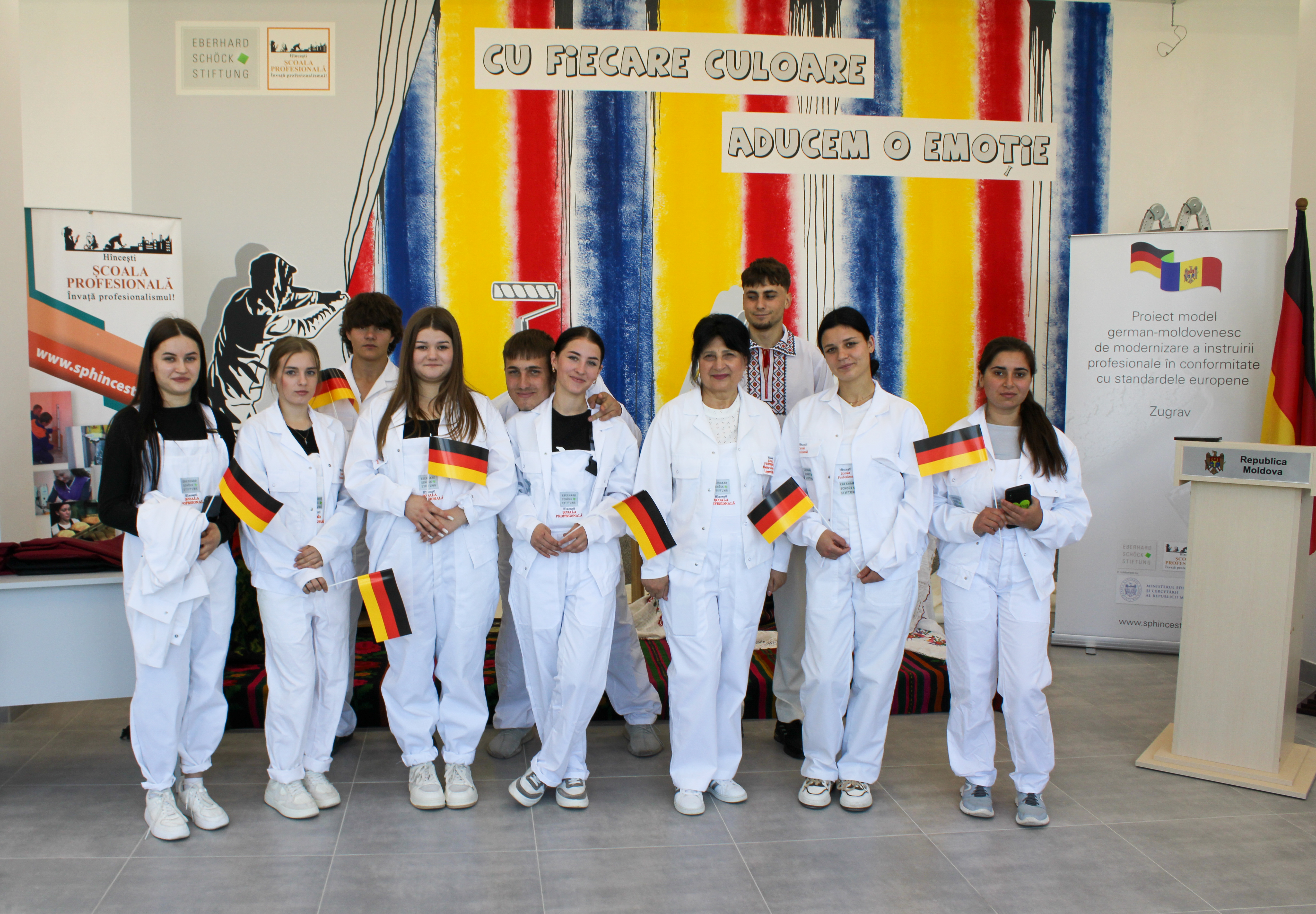 Inaugurarea atelierului „ZUGRAV” – un nou început pentru viitorii profesioniști în construcții